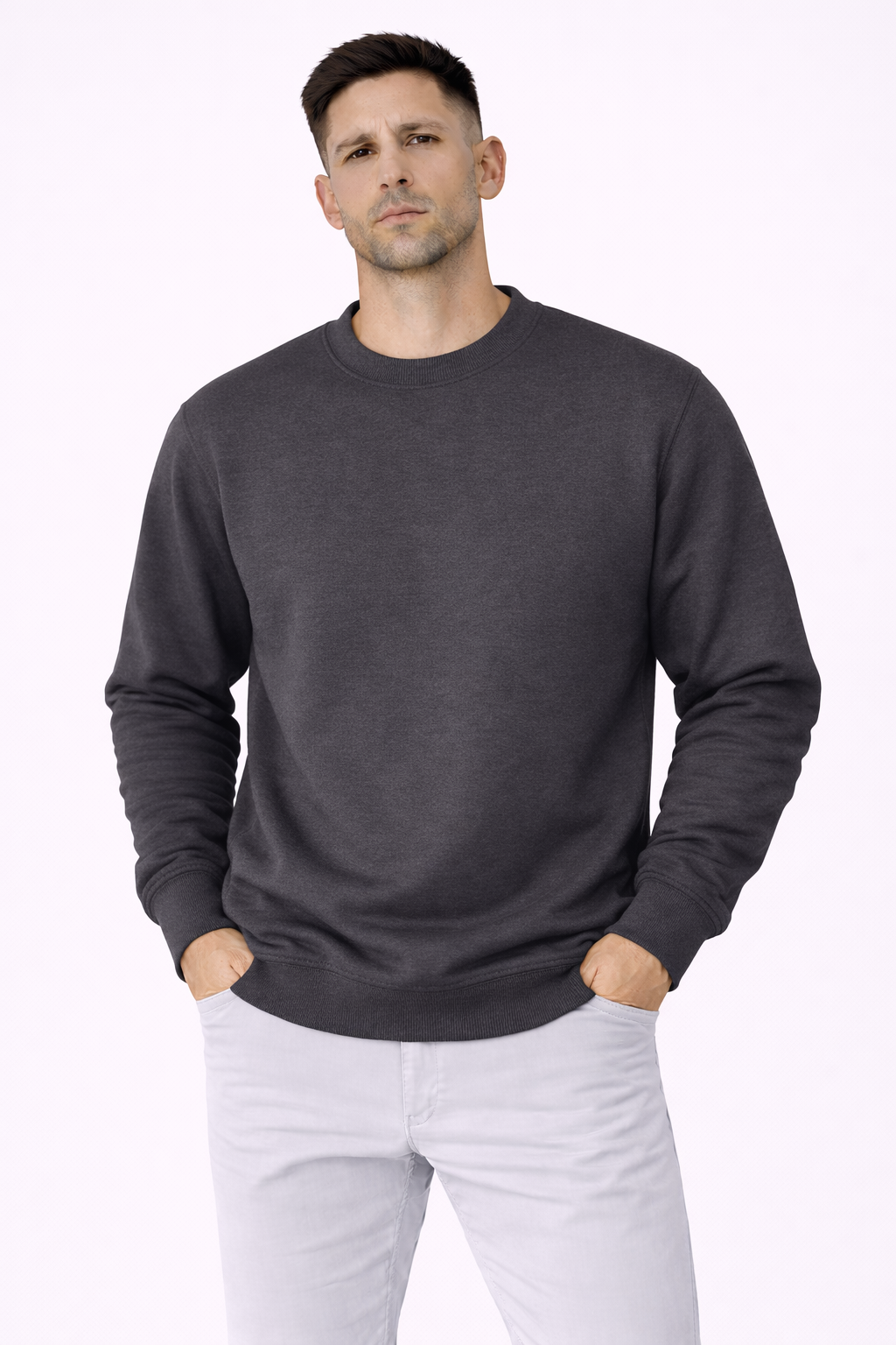 Round Neck Sweat Shirt